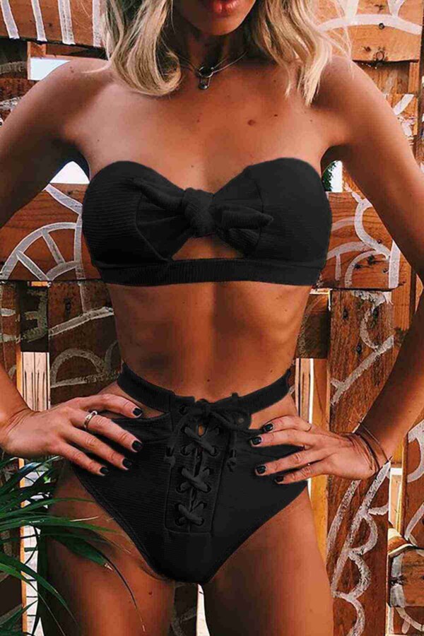 angelsin ozel tasarim bikini takim siyah bikini takm angelsin 14788 40 B
