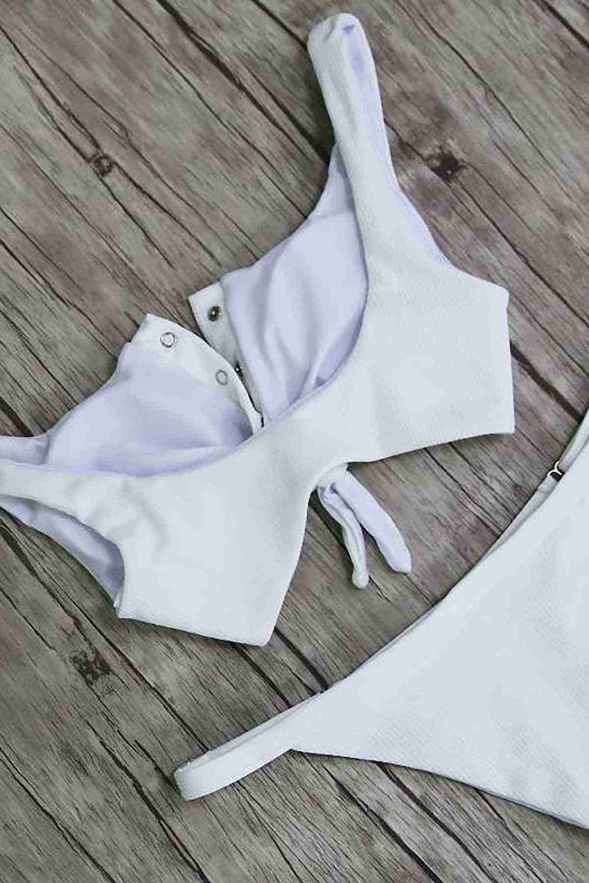 angelsin beyaz citcitli bikini ust beyaz bikini st angelsin 15577 41 B