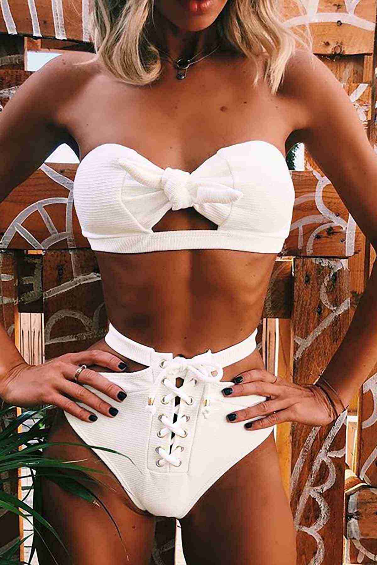 angelsin ozel tasarim bikini alt beyaz bikini alt angelsin 15703 42 B